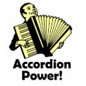 Accordion Power! t-shirts