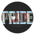 Accordion Pride stickers