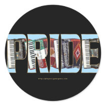 Accordion Pride stickers