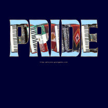 Accordion Pride t-shirts