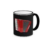 Accordion: The red accordion Coffee Mug