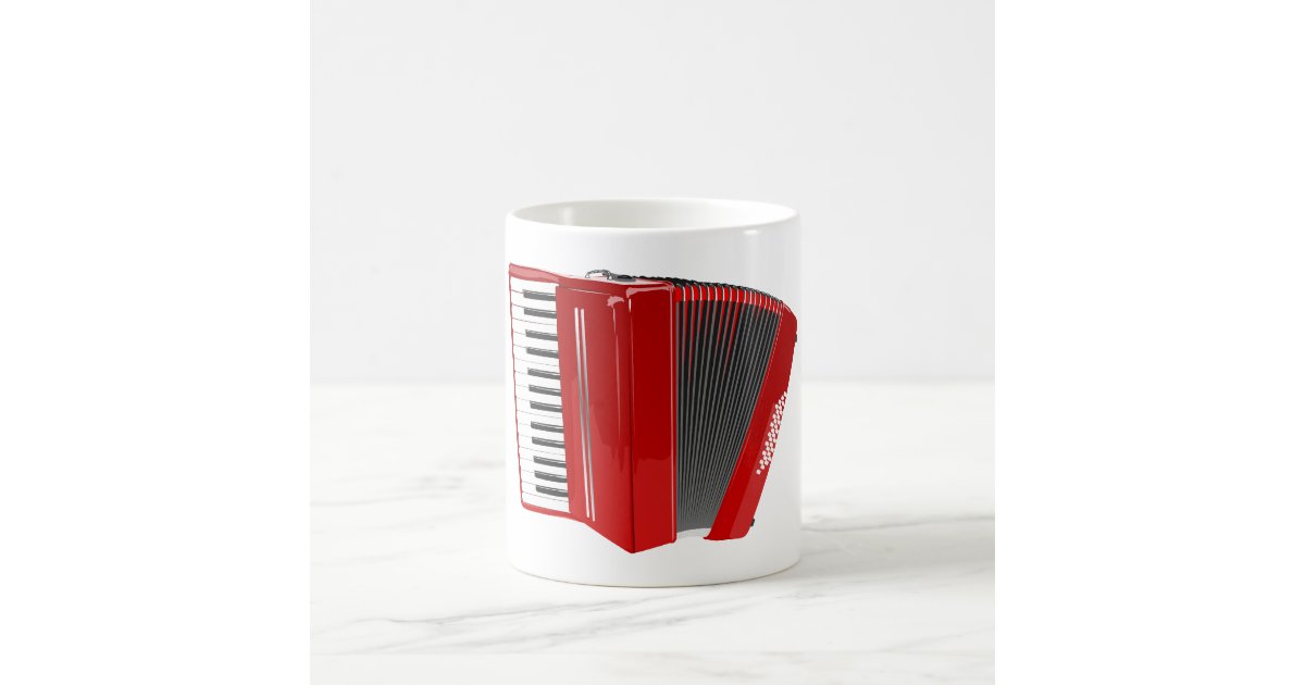 ACCORDION White Mug Zazzle