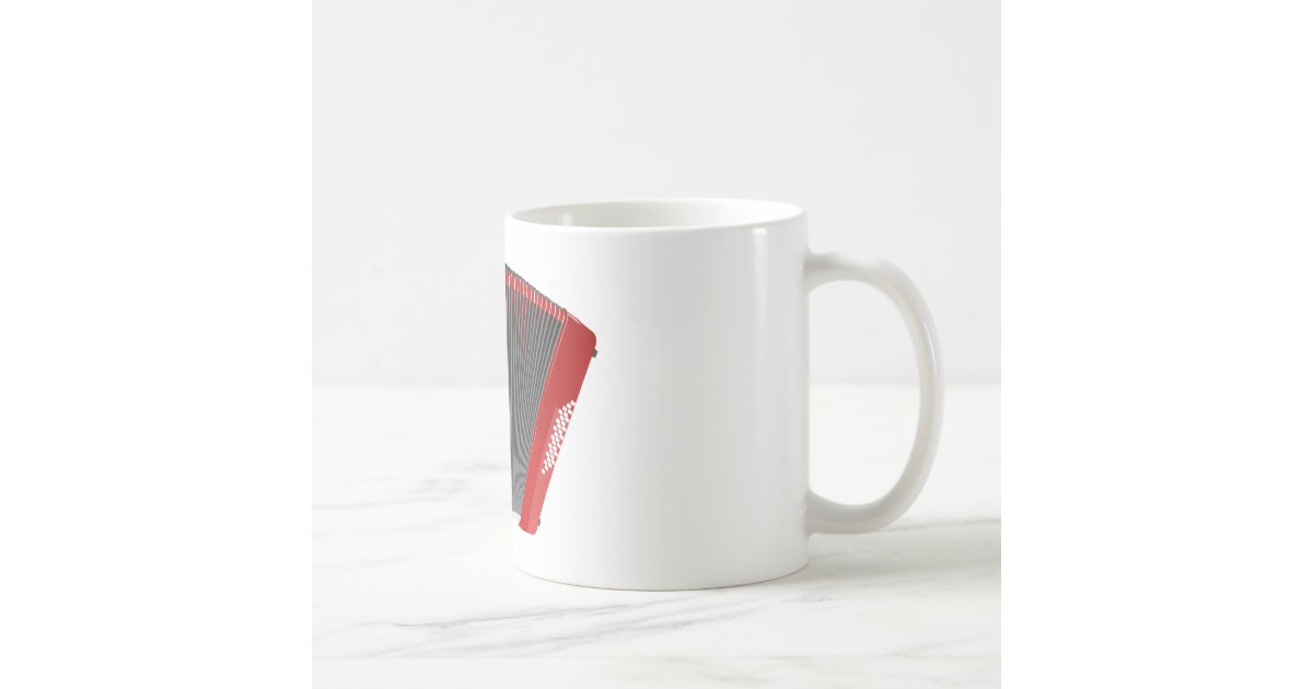 ACCORDION White Mug Zazzle