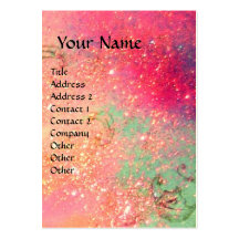 ACCORDIONIST pink Business Card Templates