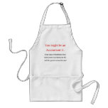 Accountant Apron