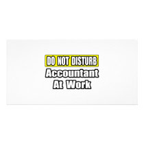 Accountant At Work Photo Cards