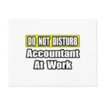 Accountant At Work Postcards