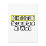Accountant At Work Post Cards