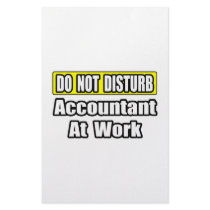 Accountant At Work stationery