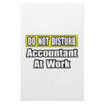 Accountant At Work Customized Stationery