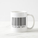 Accountant Bar Code mugs by NotWorking Accountant Bar Code mugs