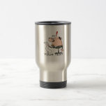 Accountant; Brushed metal-look Mug