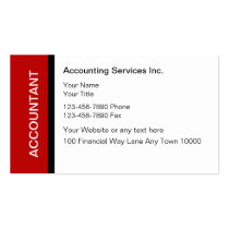 Accountant Business Cards