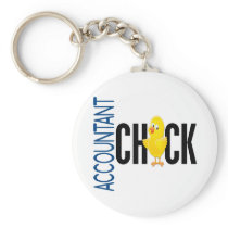 Accountant Chick Keychains