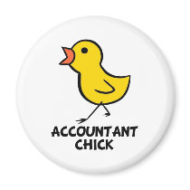 Accountant Chick Magnet