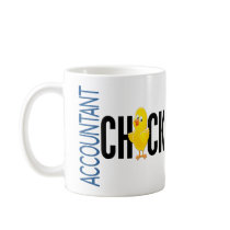 Accountant Chick Mugs