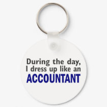 ACCOUNTANT During The Day keychains by professiongifts ACCOUNTANT During The Day keychains