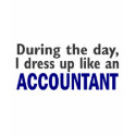 ACCOUNTANT During The Day t-shirts