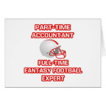 Accountant .. Fantasy Football Expert Card