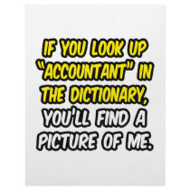 Accountant In Dictionary...My Picture Letterhead Template