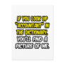 Accountant In Dictionary...My Picture Postcards