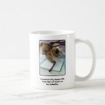 Accountant Kitty Mug mugs