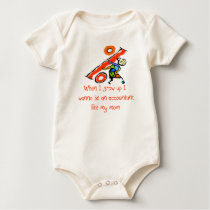 Accountant like Mom baby shirt