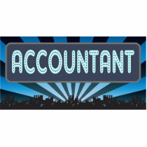 Accountant Marquee photo sculptures by itsallhot Accountant Marquee photo sculptures