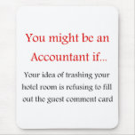 Accountant Mouse pad