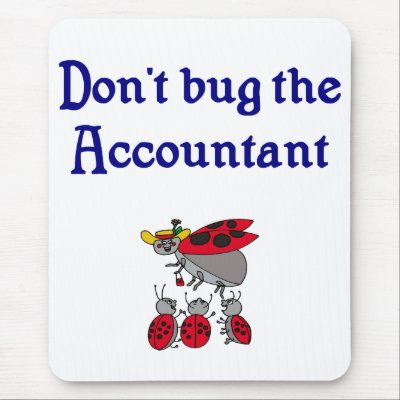 Accountant Mouse pad by officetshirts