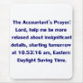 Accountant Mouse pad