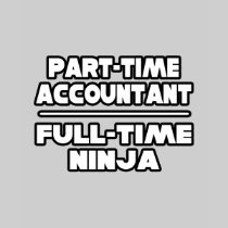 Accountant / Ninja T-shirt