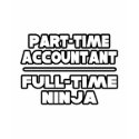 Accountant / Ninja t-shirts