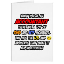 Accountant .. OMG WTF LOL Cards