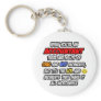 Accountant .. OMG WTF LOL Key Chain