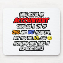 Accountant .. OMG WTF LOL Mousepad