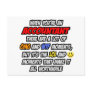 Accountant .. OMG WTF LOL Postcard