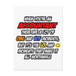 Accountant .. OMG WTF LOL Post Card
