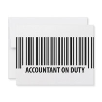accountant on duty icon invites