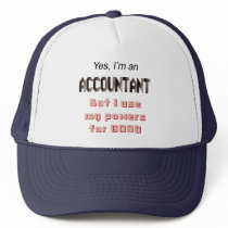 Accountant Powers Funny Office Humor Saying hats