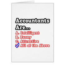 Accountant Quiz...Joke Card