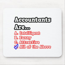 Accountant Quiz...Joke Mousepad
