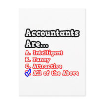 Accountant Quiz...Joke Postcards