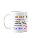 Accountant sense of humour ?! (UK) mug