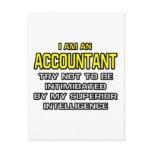 Accountant...Superior Intelligence Post Card