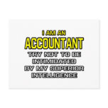 Accountant...Superior Intelligence Post Cards