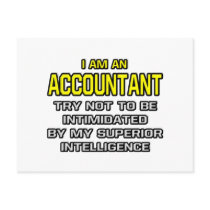 Accountant...Superior Intelligence Post Cards
