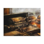 Accountant - The Adding Machine Post Card