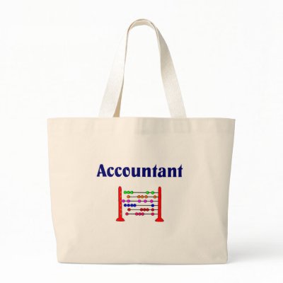 Accountant Tote Bag by officetshirts
