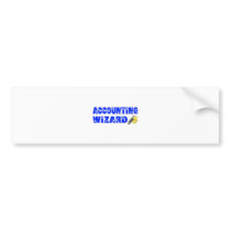 Accountant Wizard Bumper Stickers